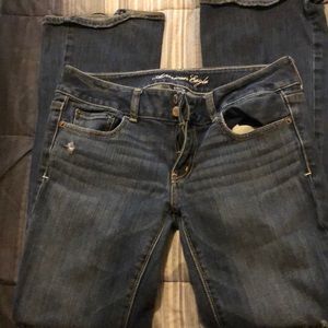 American Eagle artist stretch jeans